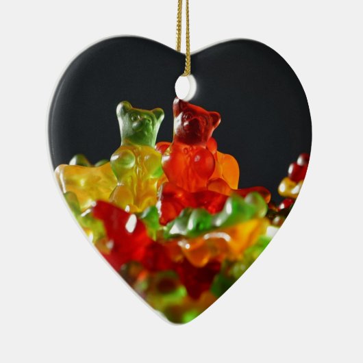 Gummy Beer Lovers Keramisch Ornament (Rechts)