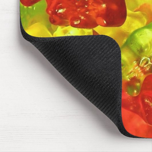 Gummy beer mousepad muismat (Hoek)