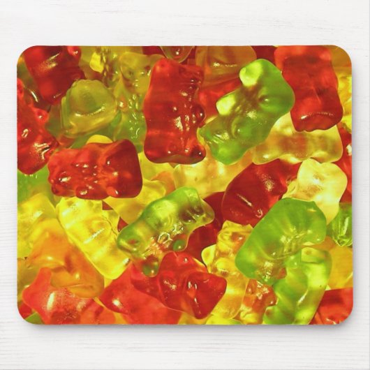 Gummy beer mousepad muismat (Voorkant)