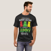Gummy Beer My Human Costume Funny Snoep Halloween T-shirt (Voorkant volledig)