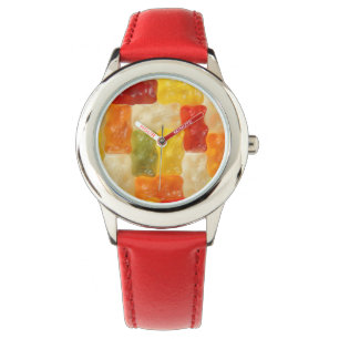 gummy beer patchwork horloge