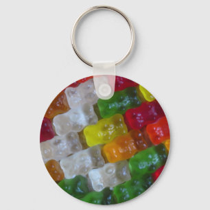 Gummy Beer Patroon Sleutelhanger