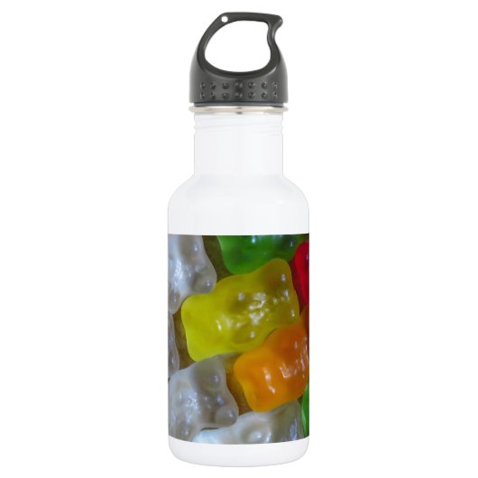 Gummy Beer Patroon Waterfles (Voorkant)