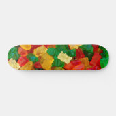 Gummy Beer Regenboogkleurig Snoep Persoonlijk Skateboard (Horizontaal)