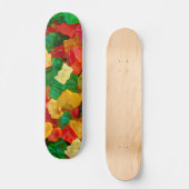 Gummy Beer Regenboogkleurig Snoep Persoonlijk Skateboard (Voorkant)