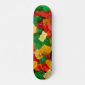 Gummy Beer Regenboogkleurig Snoep Persoonlijk Skateboard (Voorkant)