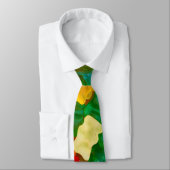 Gummy Beer Regenboogkleurig Snoep Stropdas (Gebonden)