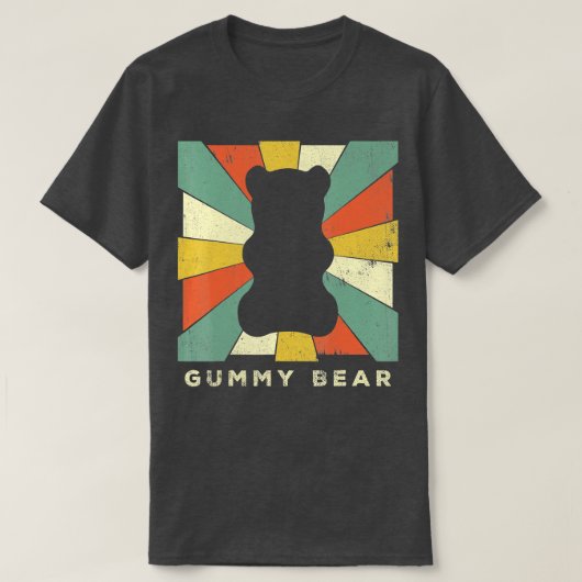  Gummy Beer Retro Cadeaus T-shirt (Design voorkant)