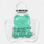 Gummy Beer Sangria Ingrediënten Schort (Voorkant)