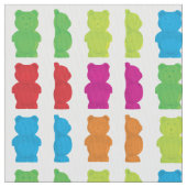 Gummy Beer snoep patterstof Stof (Close Up)