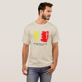 Gummy Beer Tug-of-War T-shirt (Voorkant volledig)