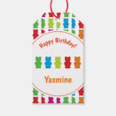 Gummy Beer Verjaardagscadeau Label Cadeaulabel (Voorkant)