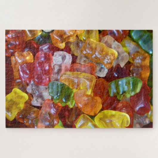 Gummy Beren Jigzaag Puzzle Legpuzzel (Horizontaal)