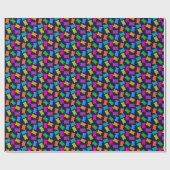 Gummy Beren Patroon Cadeaupapier (Vlak)