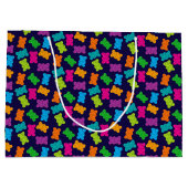 Gummy Beren Patroon Groot Cadeauzakje (Achterkant)