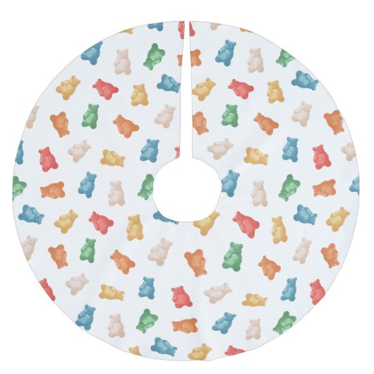 Gummy Beren Patroon Kerstboom Rok (Voorkant)