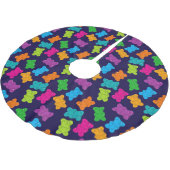 Gummy Beren Patroon Kerstboom Rok (Gekanteld)