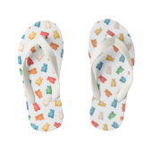 Gummy Beren Patroon Kinder Teenslippers (Voetbed)