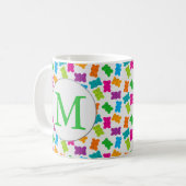 Gummy Beren Patroon Koffiemok (Voorkant links)