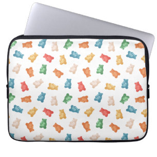 Gummy Beren Patroon Laptop Sleeve