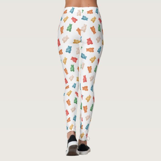 Gummy Beren Patroon Leggings (Achterkant)