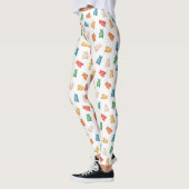 Gummy Beren Patroon Leggings (Links)