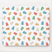 Gummy Beren Patroon Muismat (Voorkant)