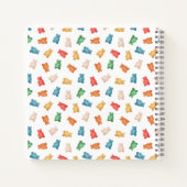Gummy Beren Patroon Notitieboek (Achterkant)