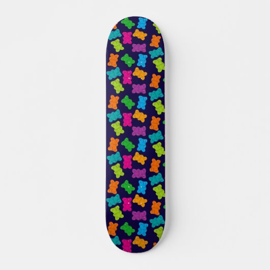 Gummy Beren Patroon Persoonlijk Skateboard (Voorkant)