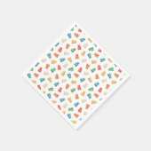 Gummy Beren Patroon Servet (Hoek)