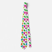 Gummy Beren Patroon Stropdas (Voorkant)