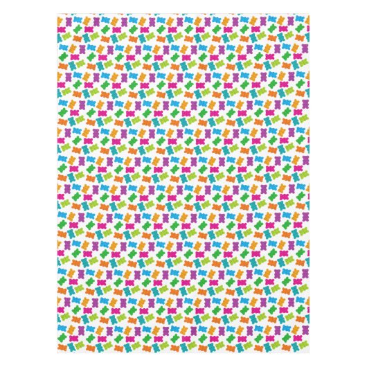 Gummy Beren Patroon Tafelkleed (Voorkant)