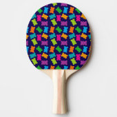 Gummy Beren Patroon Tafeltennisbatje (Voorkant)