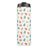 Gummy Beren Patroon Thermosbeker (Voorkant)