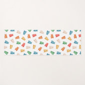 Gummy Beren Patroon Yogamat (Voorkant (horizontaal))