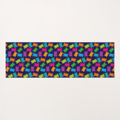 Gummy Beren Patroon Yogamat (Achterkant (horizontaal))