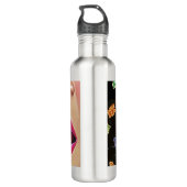 GUMMY BEREN STAINLESS STEEL WATER FLES (Achterkant)