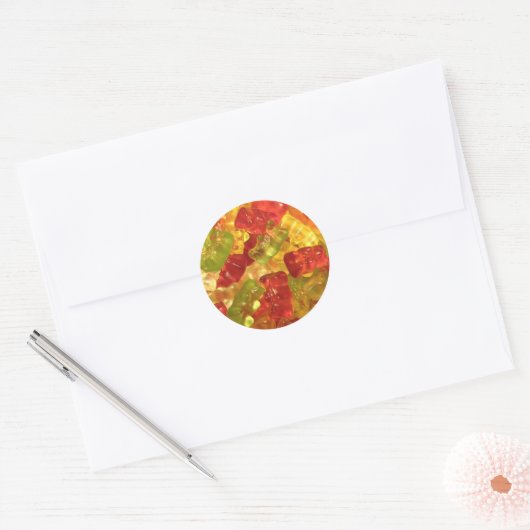 Gummy Beren Sticker (Envelop)