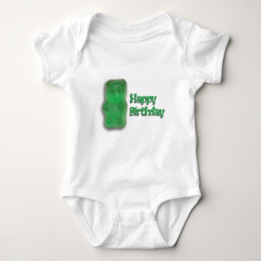 Gummy Birthday Toddler Shirt (Voorkant)