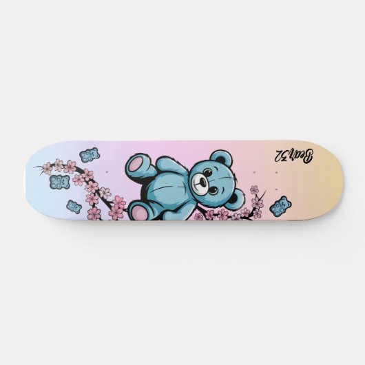 Gummy Blues Persoonlijk Skateboard (Horizontaal)