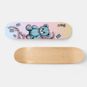 Gummy Blues Persoonlijk Skateboard (Horizontaal)