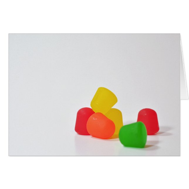 Gummy druppels (Voorkant Horizontaal)