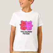 Gummy Fever Funny Snoep Pun T-shirt (Voorkant)
