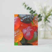 Gummy Fruit Briefkaart (Staand voorkant)