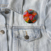 Gummy Fruit Ronde Button 5,7 Cm (In situ)