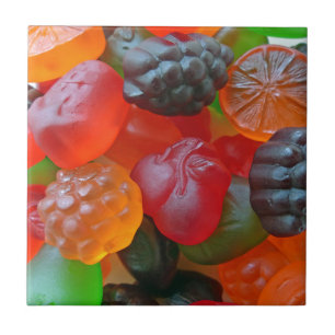 Gummy Fruit Tegeltje