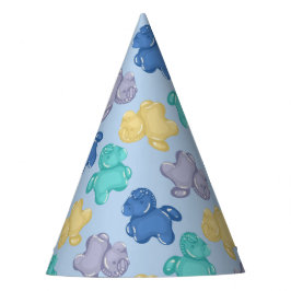 Gummy Horse Glacial Berry Ijsblauw Feesthoedjes