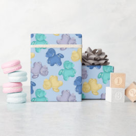 Gummy Horse Icy Blue Berry Inpakpapier