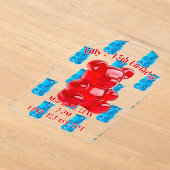 Gummy Jelly  Acryl Uitnodigingen (Laagn)