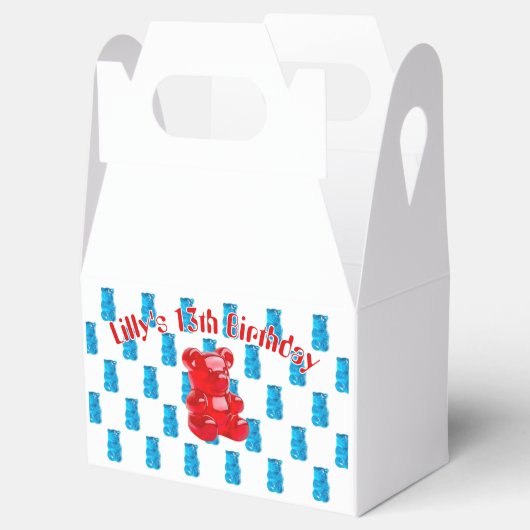 Gummy Jelly  Bedankdoosjes (Geopend)